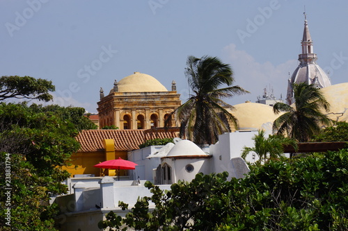 roof tops Cartagena Columbia