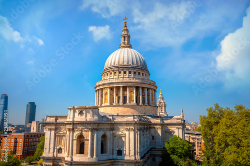 St Paul's Cathedral in London, UK photo