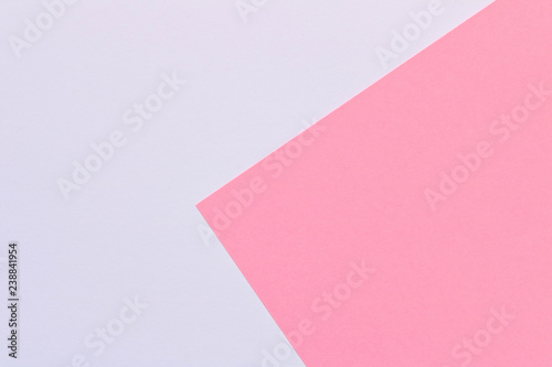 Color Trends background. Pink white abstract geometric background.