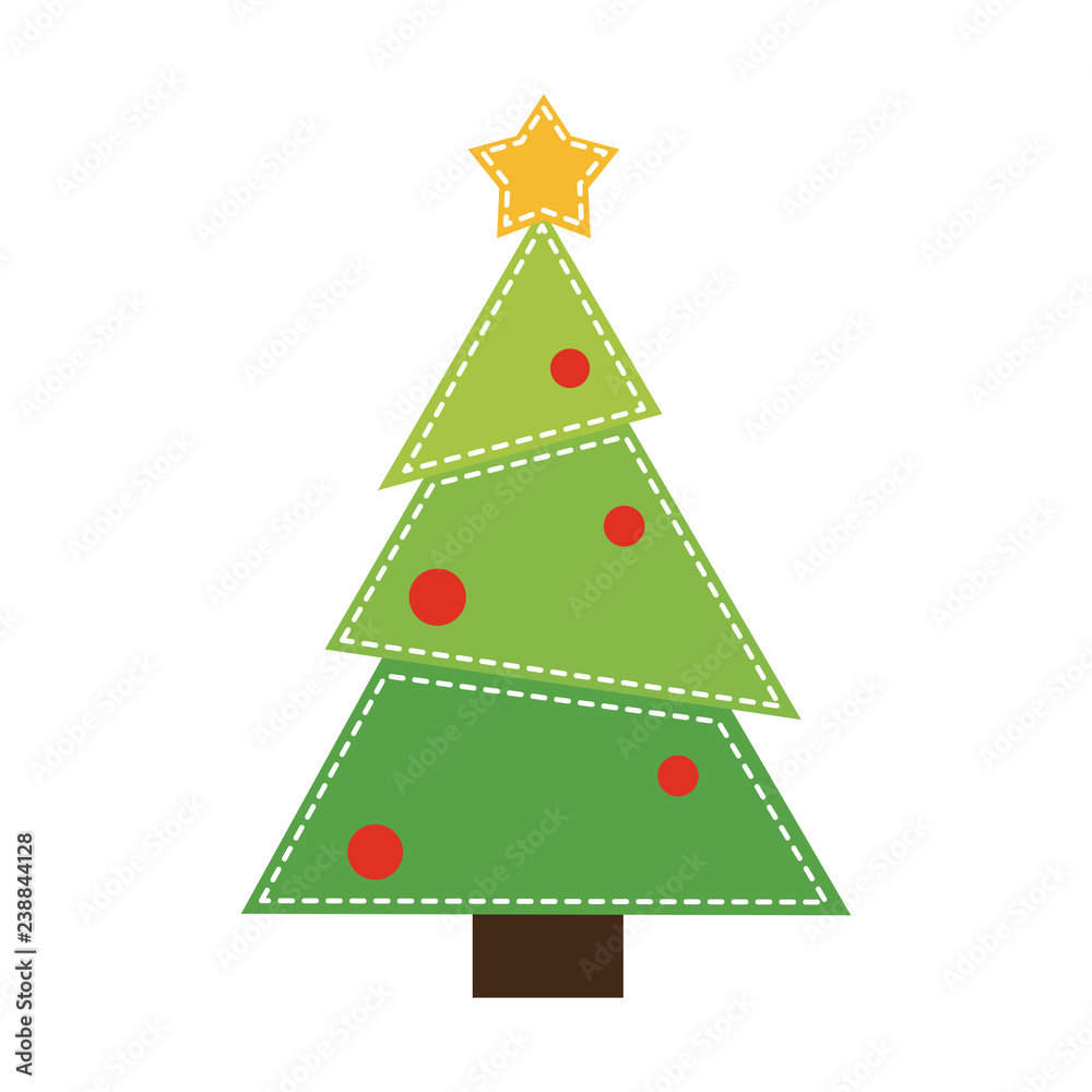 Obraz premium Christmas cartoon isolated concept