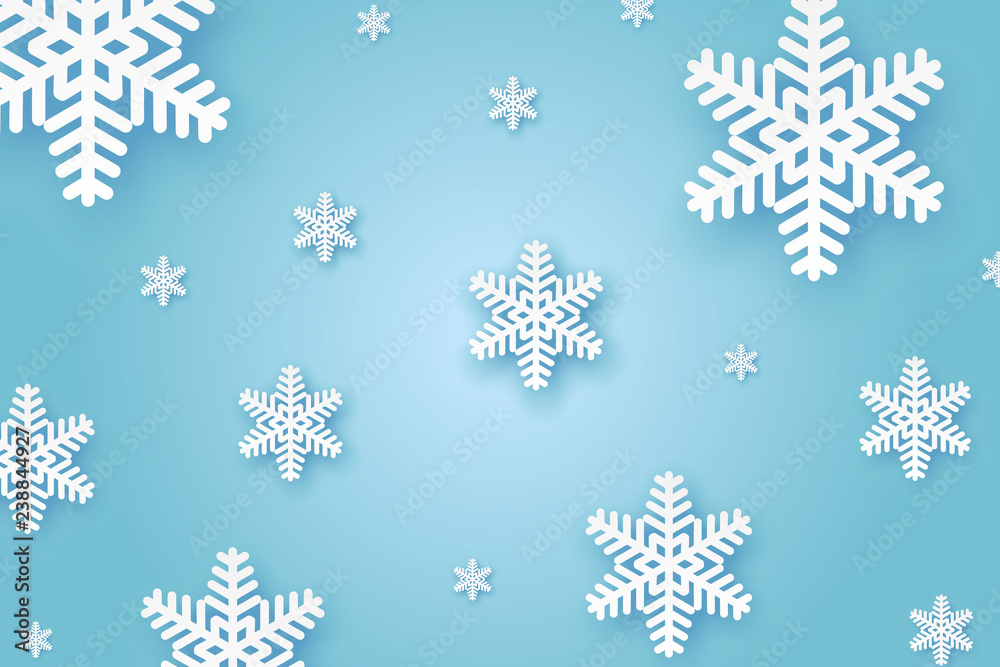 Winter Paper background