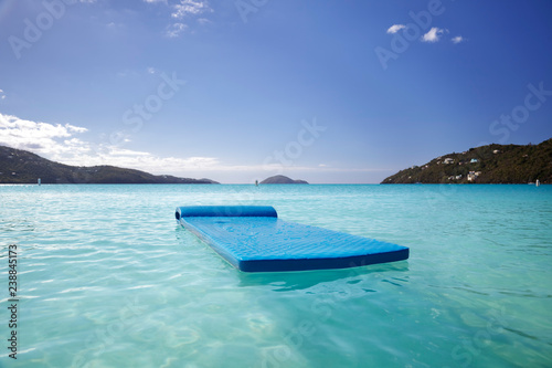 Float drifting peacefully in Magens Bay, St. Thomas photo