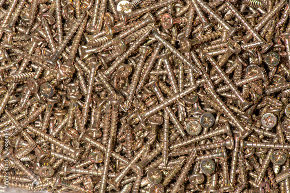 pile of screw pile of screw