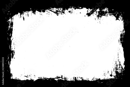 Abstract Black Photo Edge / Overlay for Landscape Photos