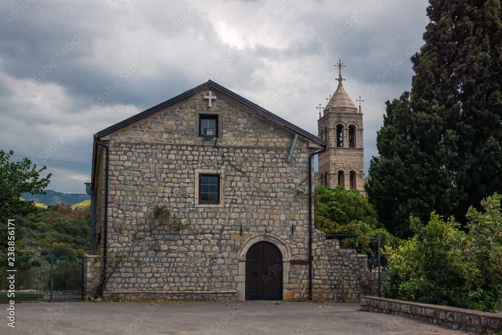 Monastery Rezevici near Budva, Montenegro