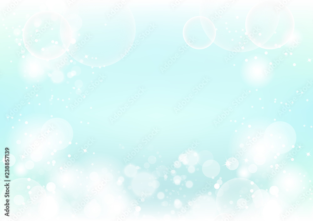 Abstract background blurry bubbles magical nature, stars scatter sparkle vector illustration Abstract background blurry bubbles magical nature, stars scatter sparkle vector illustration