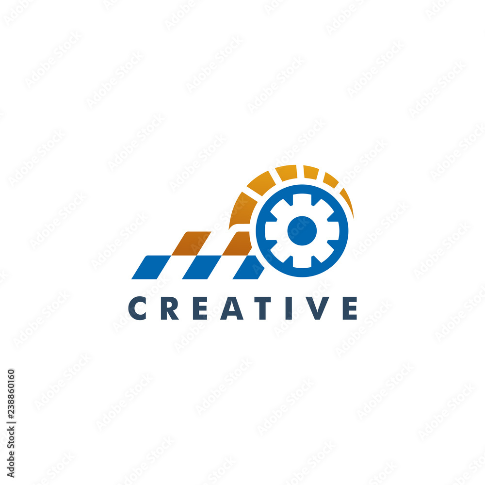 Auto speed logo template vector illustration Auto speed logo template vector illustration