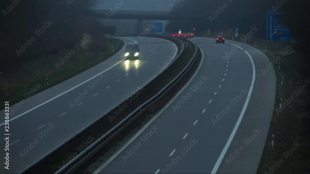 Autobahn Timelapse Autobahn Timelapse