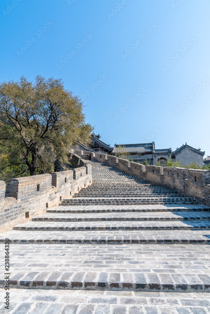 Yanmen pass Great Wall, shanxi, China