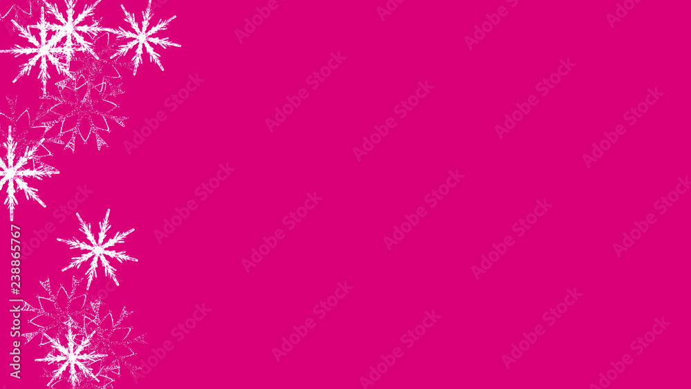 Abstract background with a variety of colorful snowflakes. Big and small. Abstract background with a variety of colorful snowflakes. Big and small.