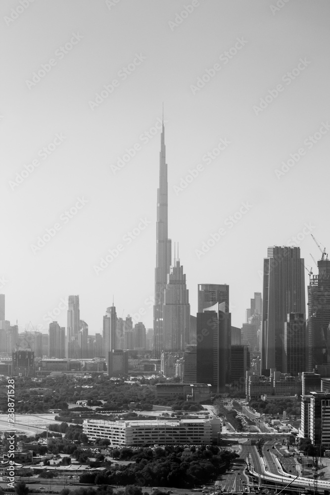Fototapeta premium Dubai city view