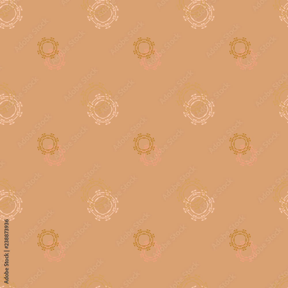 Seamless background pattern with various colored circles. Seamless background pattern with various colored circles.