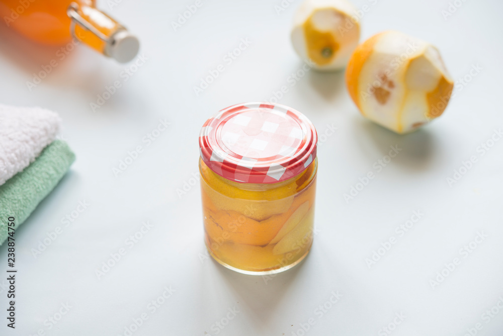 citrus vinegar for cleaning without toxins