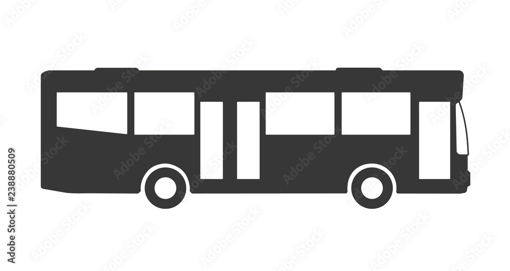 Bus icon Vektor Illustration Piktogramm