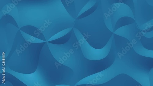 Marian Blue - 60fps 4k Cool Organic Pattern Video Background Loop // Stylish motion backdrop showing an organic pattern with intersecting edge lines. Blue version with restrained picture contrast.