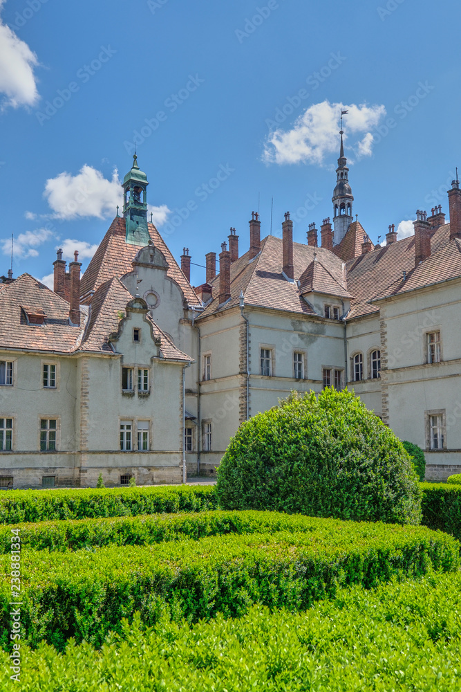 Historical medieval castle Shenbornov