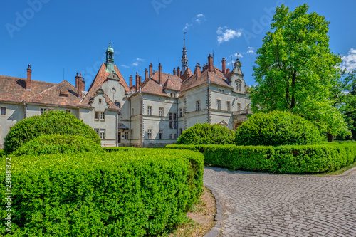 Historical medieval castle Shenbornov photo