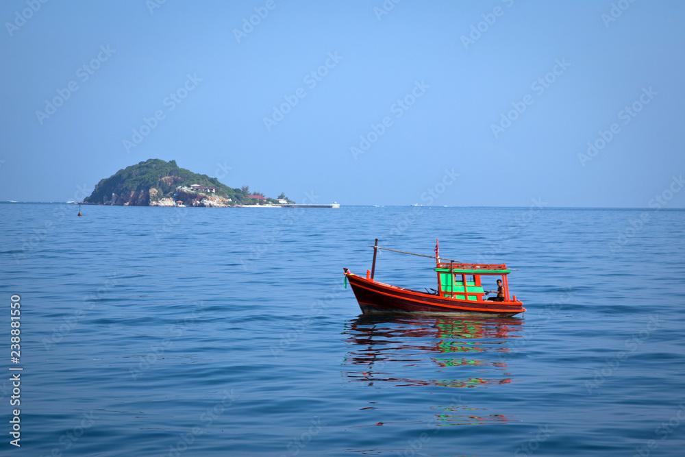 boat in the sea