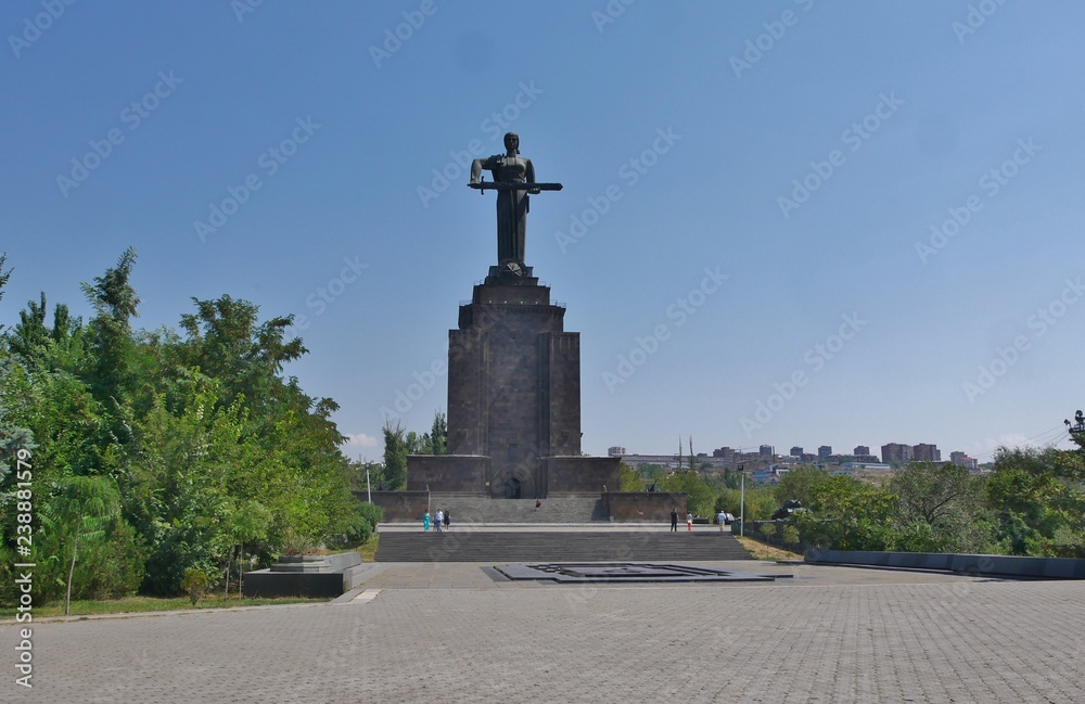 Fototapeta premium Statue Mutter Armenien