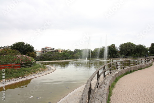 Cagliari, laghetto del Parco di Monte Claro photo