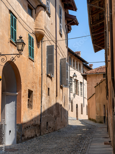 Saluzzo, Piedmont, Italy, historic city