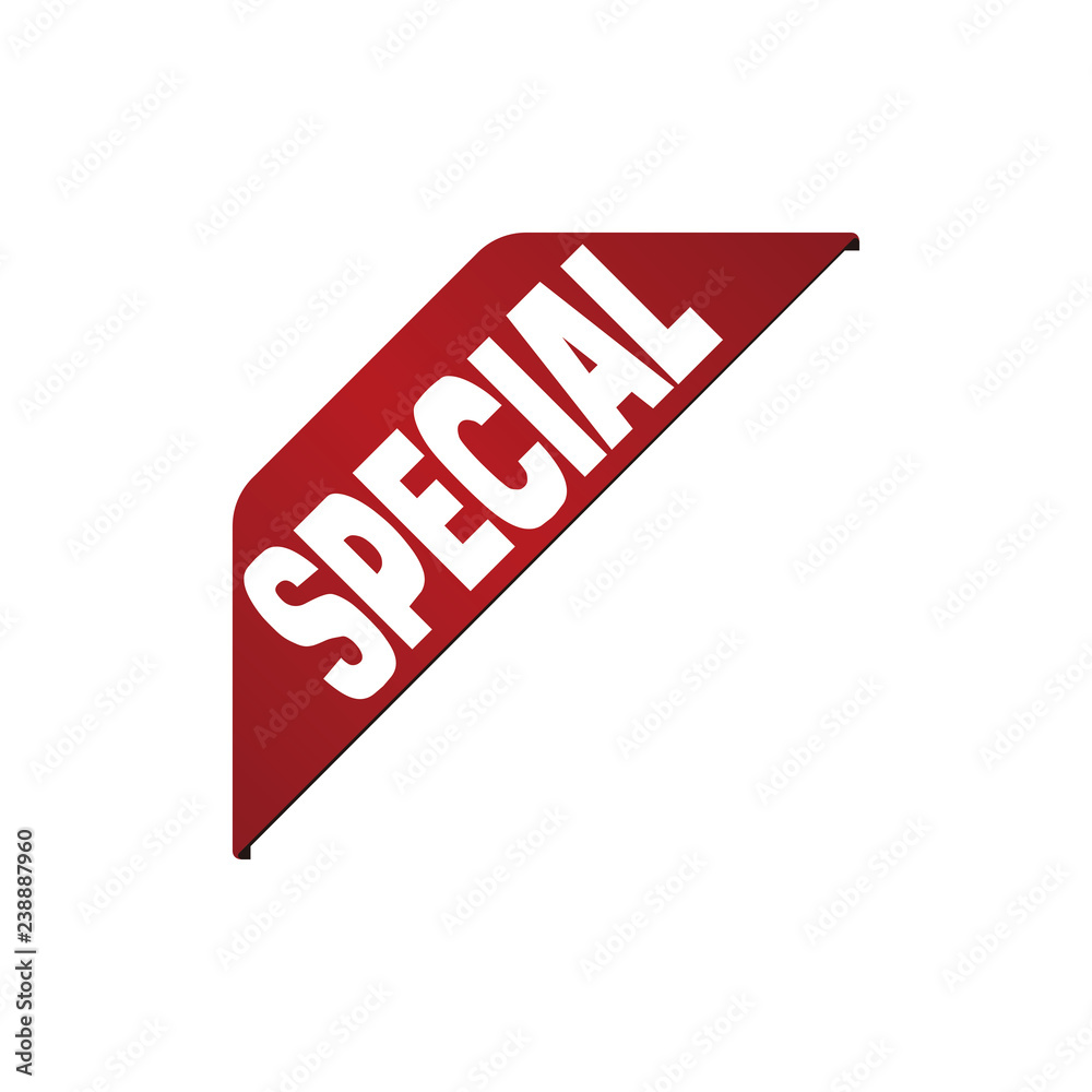 corner ribbon banner icon set (SPECIAL)