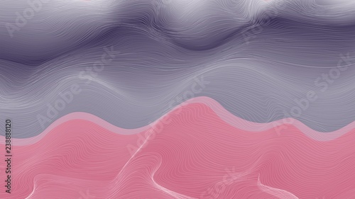 Abstract wave-shaped color background