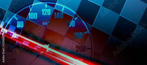 Racing speed background, vector illustration abstraction in car track