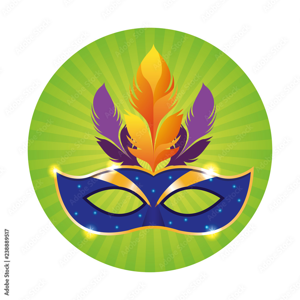 Obraz premium Mari gras mask