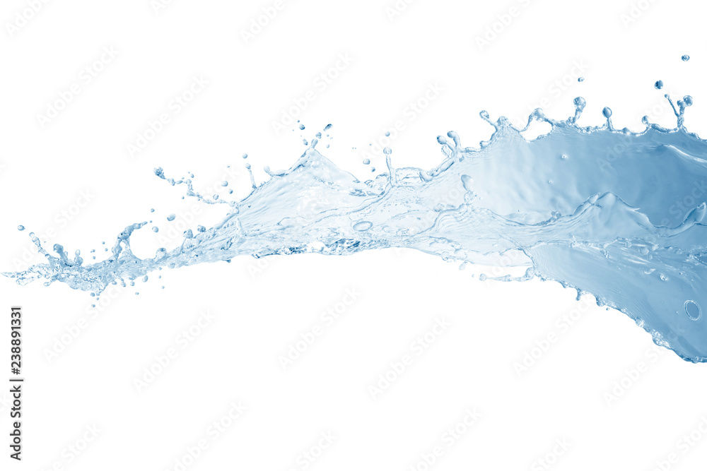 Water,water splash isolated on white background Water,water splash isolated on white background