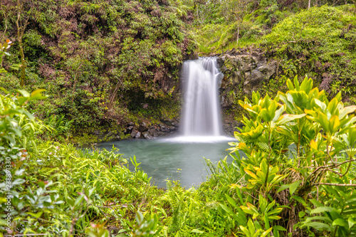 Puaa Kaa Falls in Maui  Hawaii