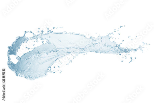 Water,water splash isolated on white background 