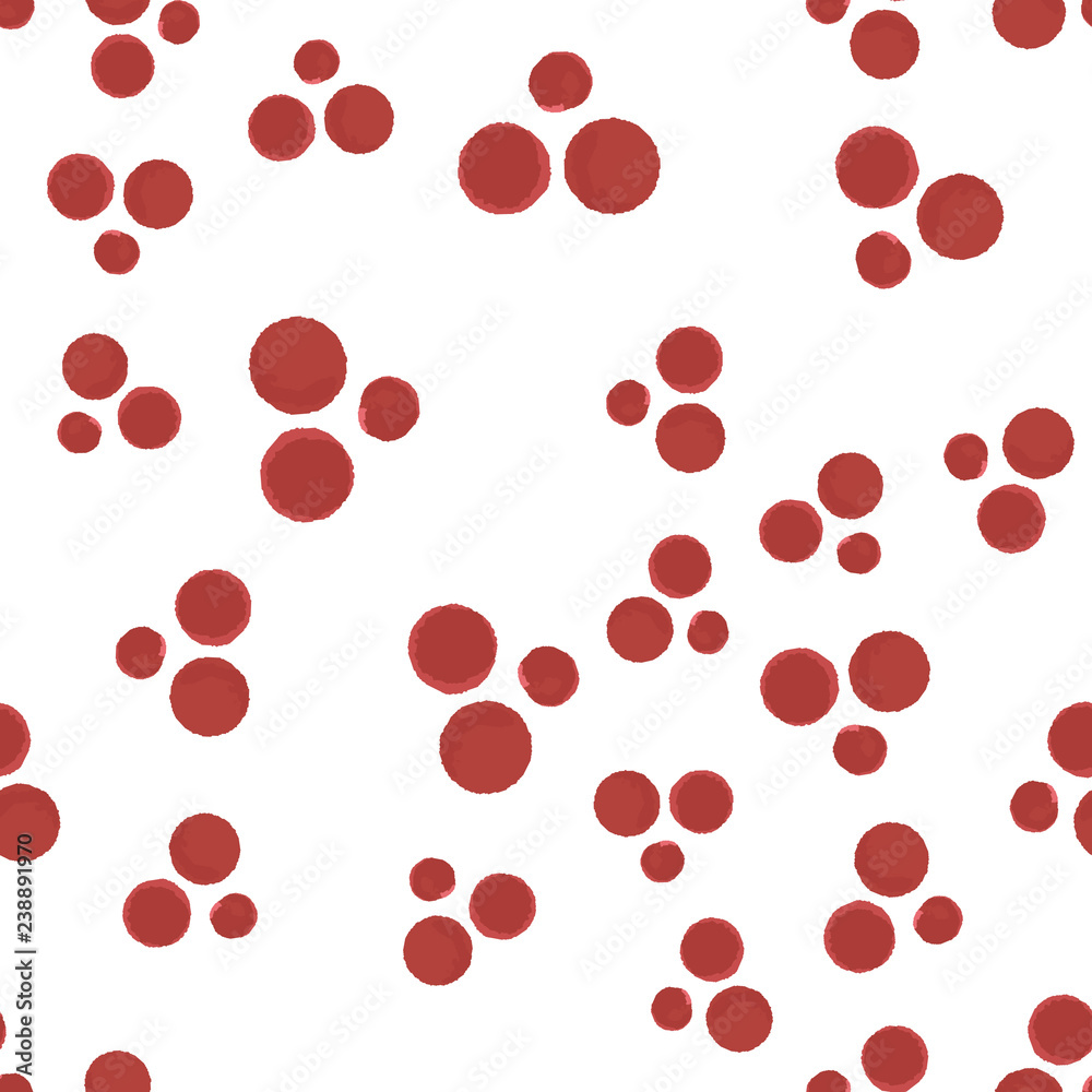 Pattern abstract Seamless points of red Pattern abstract Seamless points of red