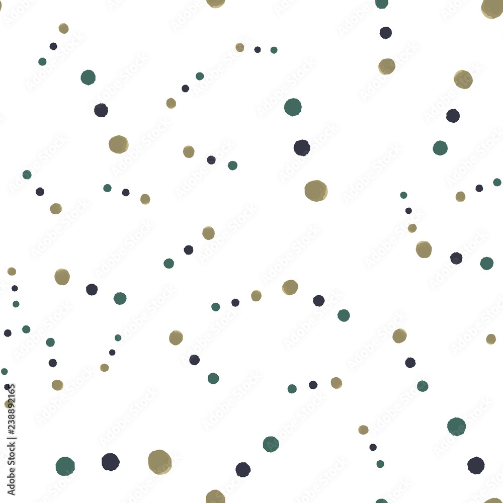 Abstract Pattern points of different colors