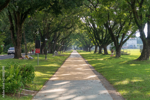 Obraz na plátne Stotsenburg Park in Clark Freeport, Mabalacat, Pampanga, the Philippines