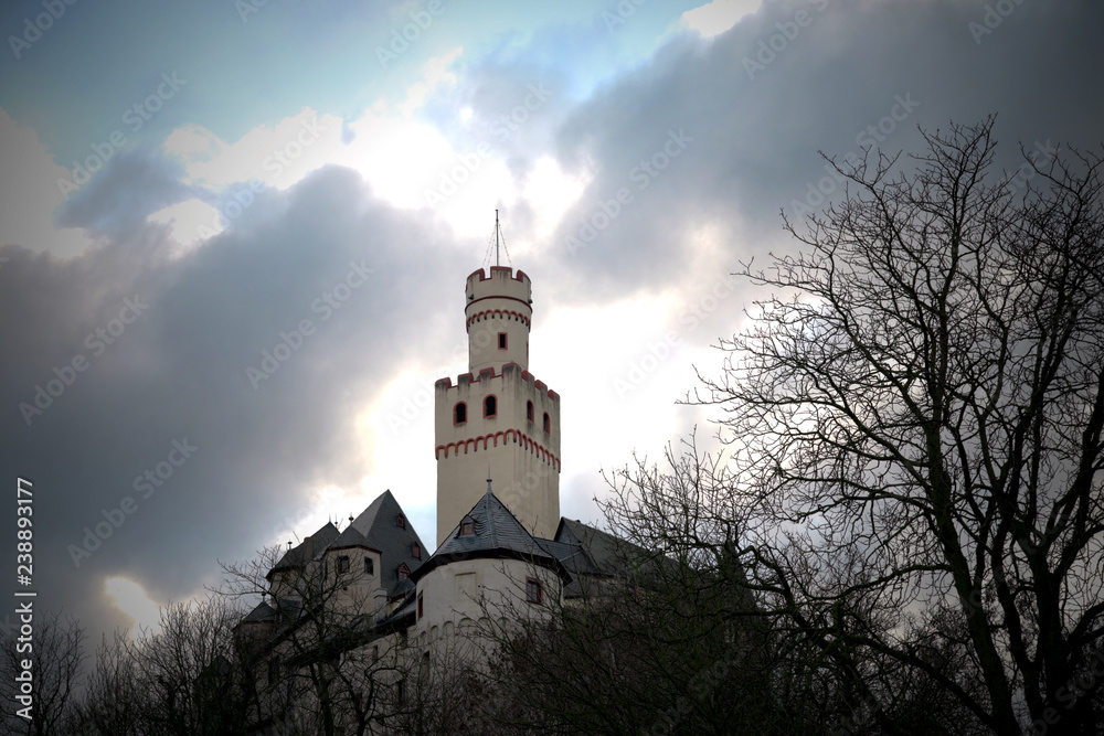German castle Marksburg - Stockphoto German castle Marksburg - Stockphoto