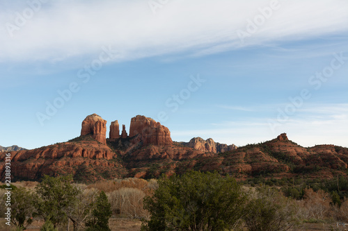 Cathedral Rock in Sedona, Arizona, a popular travel and tourism destination in the American Southwest