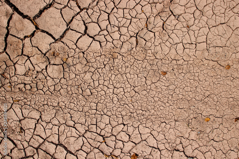 Dry land soil earth surface texture detail close up Dry land soil earth surface texture detail close up