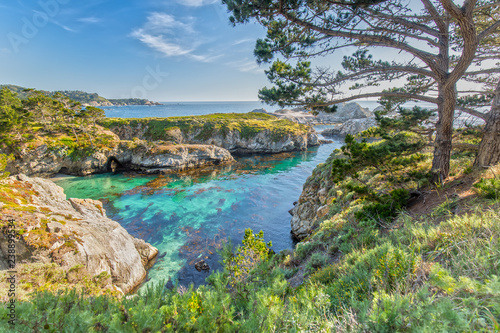Point Lobos State Reserve at Highway 1 in California