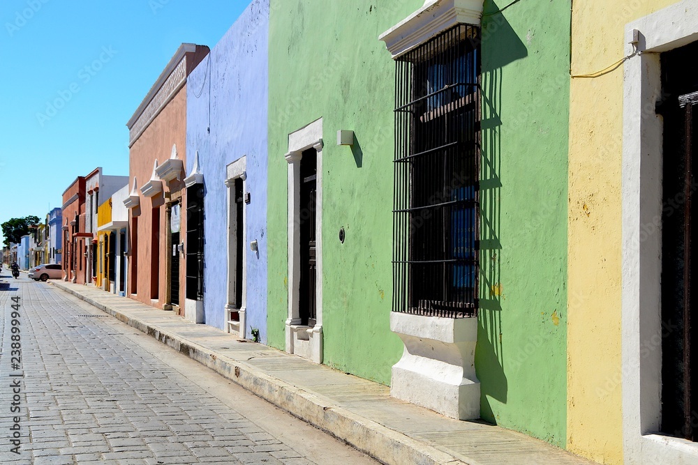 kolonialstadt campeche mexiko