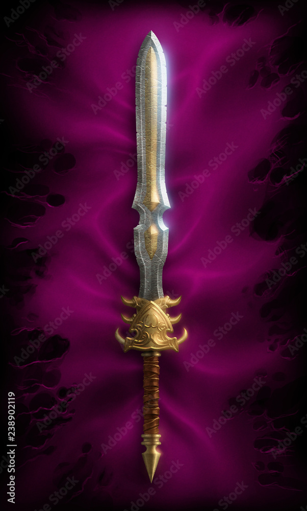 Gorgeous fantasy sword