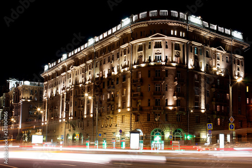 Photography View of the beautiful city of Moscow    Photos taken in autumn 2018, architectur
