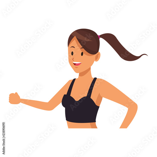 woman sport outfit