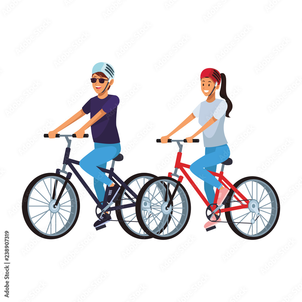 women in bicicles