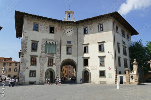 Pisa - palazzo dell orologio in piazza dei Cavalieri  