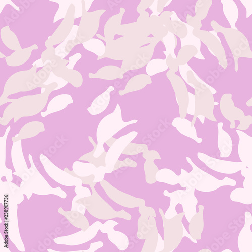 UFO camouflage of various shades of pink color