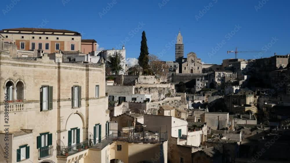 panorama of Sasso Barisano, Park of the Rupestrian Churches, Matera, Basilicata, panorama of Sasso Barisano, Park of the Rupestrian Churches, Matera, Basilicata,