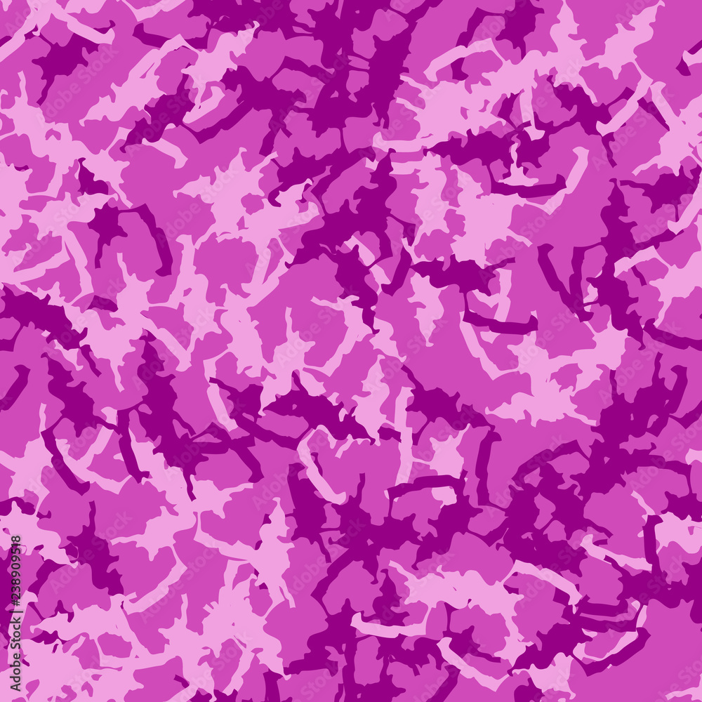 UFO camouflage of various shades of pink and purple colors UFO camouflage of various shades of pink and purple colors