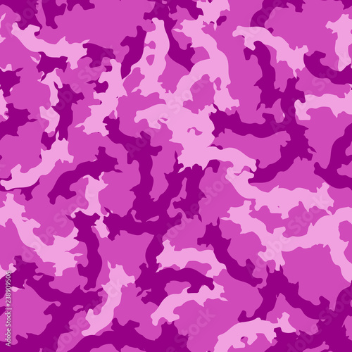 UFO camouflage of various shades of pink and purple colors