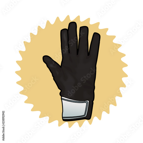 goalkeeper glove icon